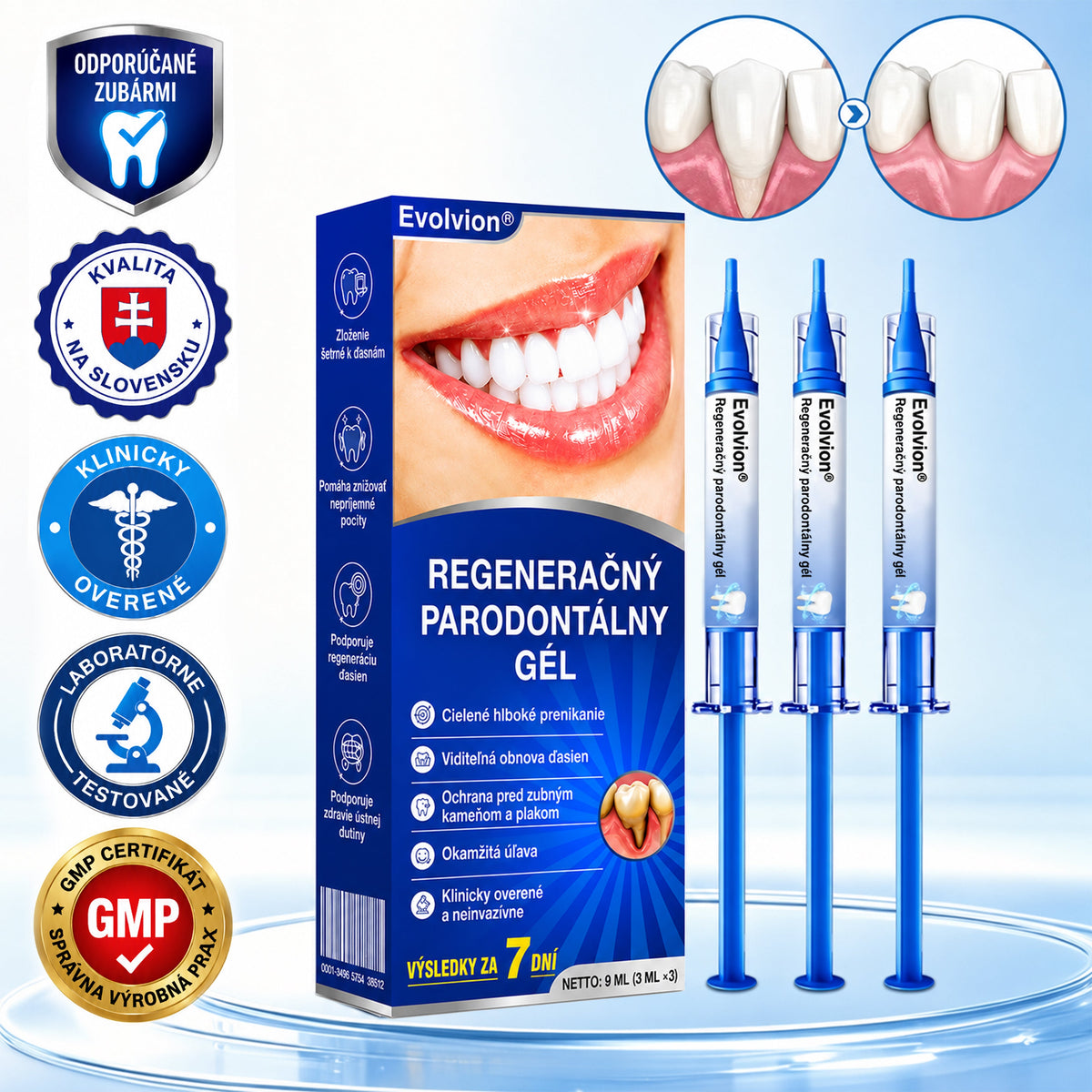 👨‍⚕️🦷 Evolvion® GumRevive regeneračný gél na parodont🎁