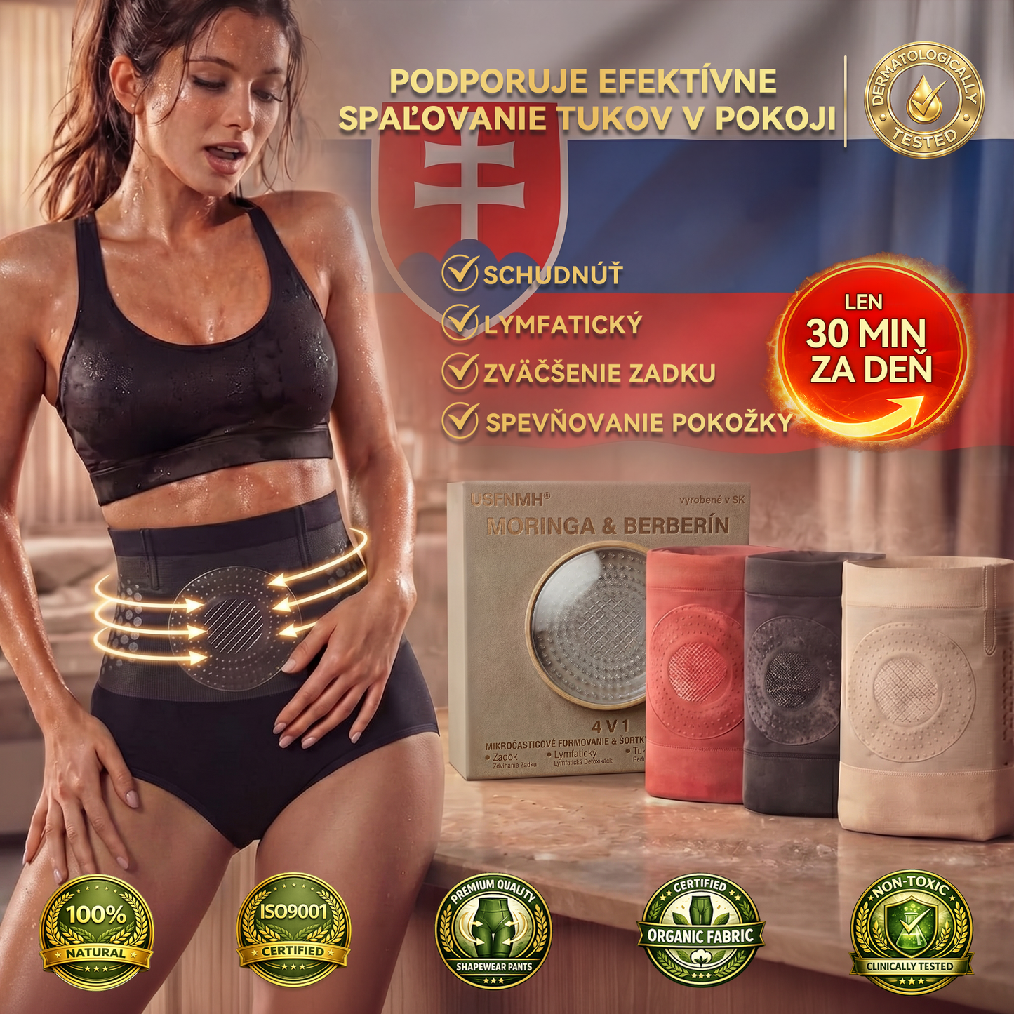 Oficiálny obchod značky |✅𝑷𝑨𝑼𝑹𝑨𝑱𝑼®  MORINGA & BERBERÍN 4V 1 MIKROČASTICOVÉ FORMOVANIE & ŠORTKY NA SPALOVANIE TUKU🧨