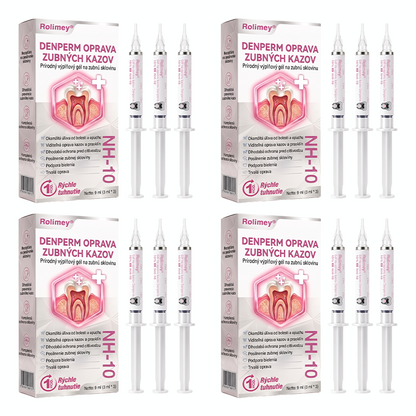 Rolimey® DenPerm – Prírodný gél na vypĺňanie defektov skloviny pri liečbe kazových lézií🧨