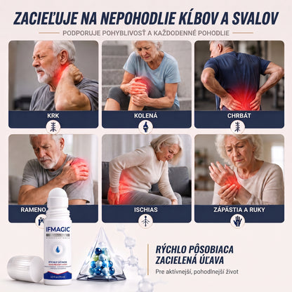 OFICIÁLNY OBCHOD | IFMAGIC® 0,05 mm Mikroneedle Rýchlo Pôsobiaci Roll-On na Úľavu Kĺbov a Kostí🎇