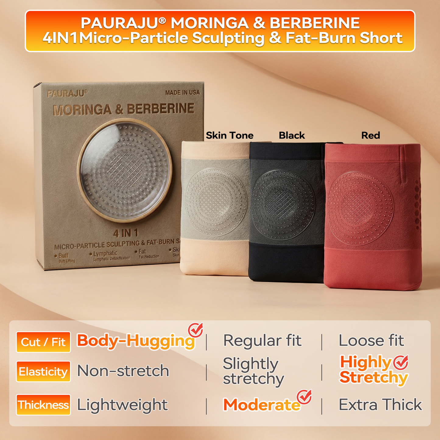Oficiálny obchod značky |✅𝑷𝑨𝑼𝑹𝑨𝑱𝑼®  MORINGA & BERBERÍN 4V 1 MIKROČASTICOVÉ FORMOVANIE & ŠORTKY NA SPALOVANIE TUKU🧨