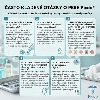 𝐎𝐟𝐢𝐜𝐢𝐚𝐥𝐧𝐲 𝐨𝐛𝐜𝐡𝐨𝐝 𝐦𝐚𝐫𝐤𝐲 | ✅️👩‍⚕️𝐏i𝐜𝐝o® 7dni Prípravok na odstránenie kožných výrastkov a pigmentových škvŕn (bezbolestný roll-on aplikátor bez jaziev) ⭐