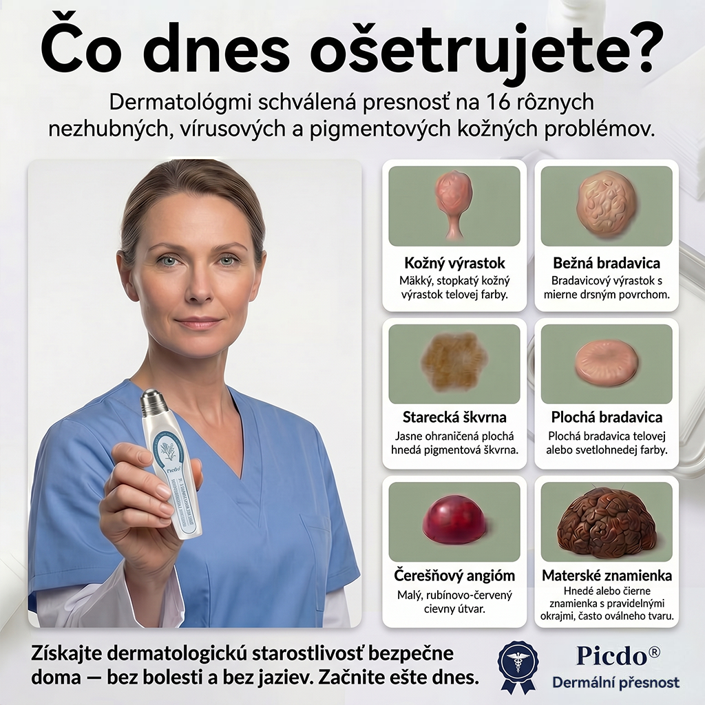 𝐎𝐟𝐢𝐜𝐢𝐚𝐥𝐧𝐲 𝐨𝐛𝐜𝐡𝐨𝐝 𝐦𝐚𝐫𝐤𝐲 | ✅️👩‍⚕️𝐏i𝐜𝐝o® 7dni Prípravok na odstránenie kožných výrastkov a pigmentových škvŕn (bezbolestný roll-on aplikátor bez jaziev) ⭐