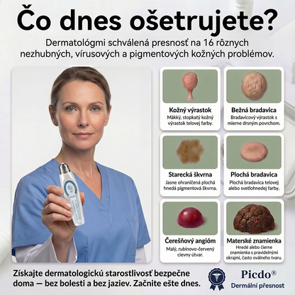 𝐎𝐟𝐢𝐜𝐢𝐚𝐥𝐧𝐲 𝐨𝐛𝐜𝐡𝐨𝐝 𝐦𝐚𝐫𝐤𝐲 | ✅️👩‍⚕️𝐏i𝐜𝐝o® 7dni Prípravok na odstránenie kožných výrastkov a pigmentových škvŕn (bezbolestný roll-on aplikátor bez jaziev) ⭐
