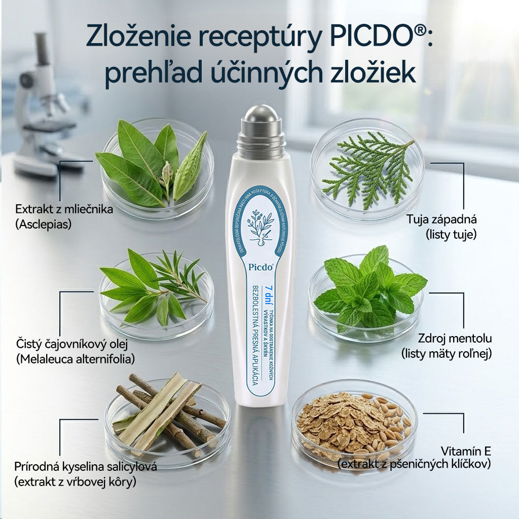 𝐎𝐟𝐢𝐜𝐢𝐚𝐥𝐧𝐲 𝐨𝐛𝐜𝐡𝐨𝐝 𝐦𝐚𝐫𝐤𝐲 | ✅️👩‍⚕️𝐏i𝐜𝐝o® 7dni Prípravok na odstránenie kožných výrastkov a pigmentových škvŕn (bezbolestný roll-on aplikátor bez jaziev) ⭐