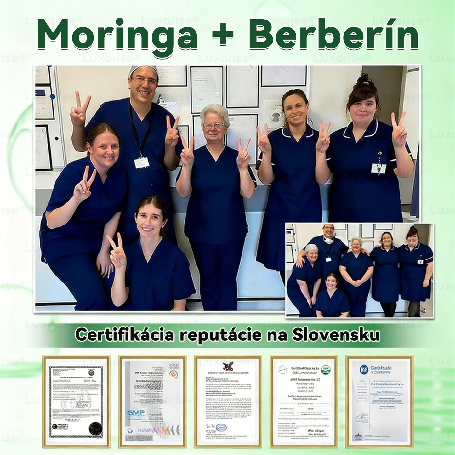 Oficiálny obchod  | 👩‍⚕️ 𝗟𝘂𝘅𝗮𝗿𝗶𝘀𝗲® Moringa X Berberín 10-In-1 Pokročilý Nano Mikroihla Nálepka(Raz denne, viditeľné zmeny za 7 dní) ✅ Obezita, cukrovka, spánková apnoe a problémy so kĺbmi💎