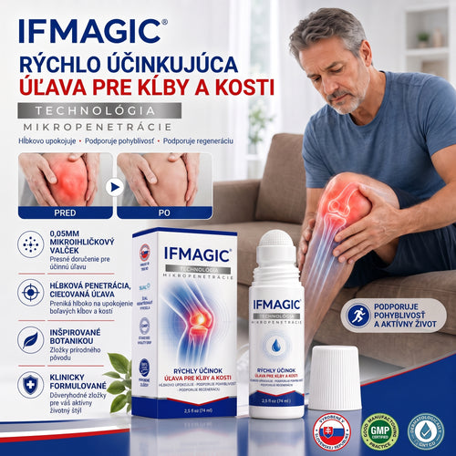OFICIÁLNY OBCHOD | IFMAGIC® 0,05 mm Mikroneedle Rýchlo Pôsobiaci Roll-On na Úľavu Kĺbov a Kostí🎇